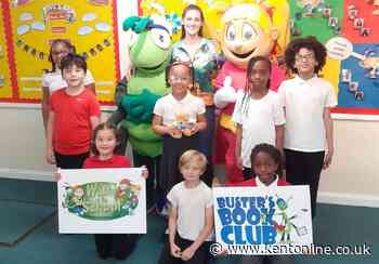 Fairford Academy, Bexley, wins visit from author and adventurer Laura Bingham for achievements in reading and walking - Kent Online