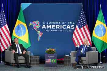 Após encontro de Bolsonaro e Biden, Casa Branca diz esperar que 'candidatos respeitem resultado de eleição no Brasil' - Globo.com