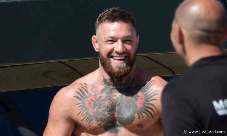 Conor McGregor Goes Shirtless in St. Tropez, Shares Photos from Father's Day Trip