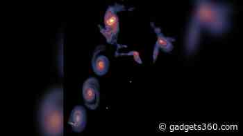 Astronomers Find System in Milky Way Galaxy Stirred Into a Spiral by a Massive Object