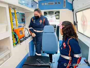 Menina realiza sonho de conhecer os serviços do Samu, em Juazeiro do Norte - Globo.com