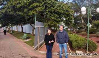 Praça Central de Soledade passa por obras de revitalização - Tua Rádio