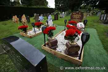 Grave threatened with being dismantled in a row over its elaborate tributes