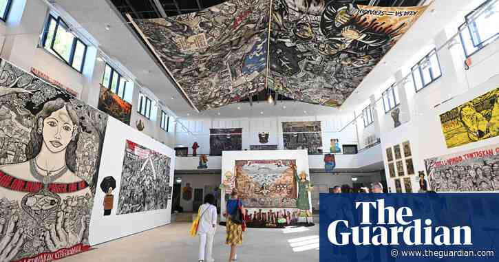 Germany art show covers up work after antisemitism complaints