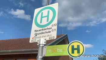 Förderantrag 2023, Umbau 2024: Bushaltestelle vor der Grundschule in Neuenkirchen wird barrierefrei - NOZ