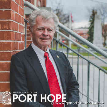 Port Hope Mayor Bob Sanderson says he's not running in next election - 93.3 myFM