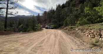 Colorado Springs Fire Department on scene of high-angle rescue at Capt. Jacks trail - KOAA News 5