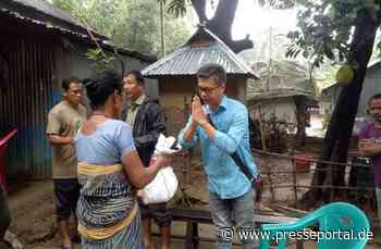 Caritas international stellt 100.000 Euro für die Flutopfer in Indien und Bangladesch bereit