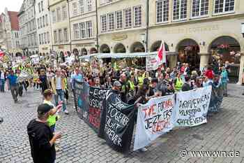 Tarifstreit an Unikliniken: Rund 600 Beschäftigte streiken in Münster