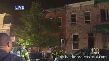 Fire Damages At Least Two Houses In Baltimore's Canton Neighborhood - CBS Baltimore