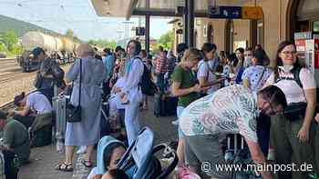 Bahn-Chaos in Lohr und Gemünden: Schnelle Hilfe durch die Einsatzkräfte - Main-Post
