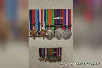 World War discharge certificate and medals come home to owner