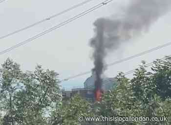 Manor Park fire: 100 firefighters called to east London flats