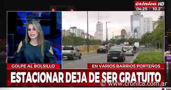 Estacionar deja de ser gratuito en la ciudad de Buenos Aires - Crónica