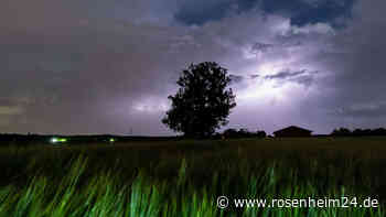Nach Unwetter mit Todesopfer in Oberbayern: DWD rechnet erneut mit schwerem Gewitter