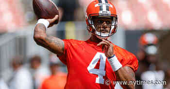 Deshaun Watson Settles 20 of the 24 Sexual Misconduct Cases Against Him
