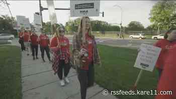 Nurses from three different hospitals continue to demand fair contracts