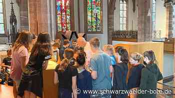 An der Nagolder Orgel - Eine Musikstunde der besonderen Art - Schwarzwälder Bote