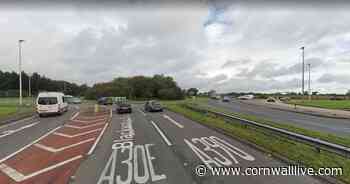 A30 Chiverton Cross blocked and 'very heavy' traffic following crash - updates - Cornwall Live