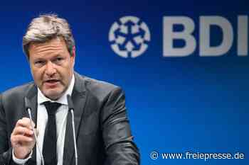 Habeck: Putin führt "ökonomische Angriff auf uns" - freiepresse.de