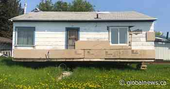 RCMP searching for stolen house in Saskatchewan