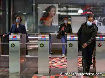 No longer mandatory, masks are a rarity on Montreal public transit: survey
