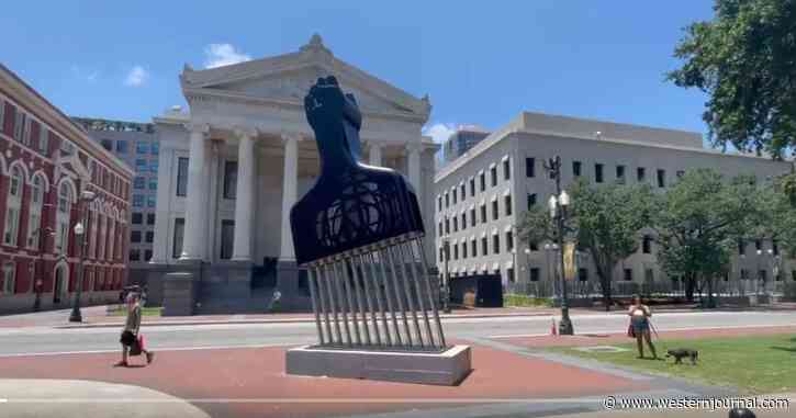 Dem Mayor's Juneteenth Statue Backfires After She Unveils Horrifying Sculpture to Black Citizens
