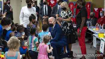 Biden visits DC clinic administering Covid-19 vaccines to kids under 5 years old