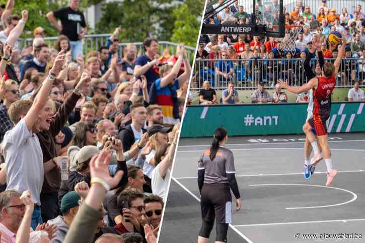 3x3 Lions slaan dubbelslag voor eigen publiek op WK, en veroveren de harten van de Groenplaats: “Jullie zijn geweldig”