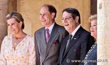 Sophie of Wessex shines in Cyprus and she and Prince Edward are welcomed by First Lady - Express