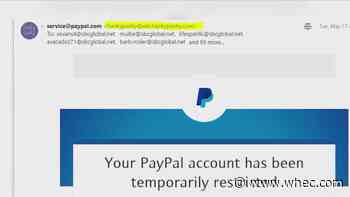 Consumer Alert: No, your Paypal account has not been compromised. The scam that may land in your inbox