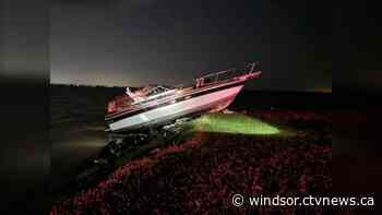 Michigan boat strikes break wall in Tecumseh | CTV News - CTV News Windsor