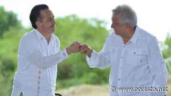 Cuitlahuac García Jiménez, gobernador de Veracruz, se reúne con AMLO en Palacio Nacional - PorEsto