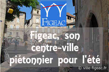 Figeac, piétonnise son centre-ville pour l'été - Ville de Figeac