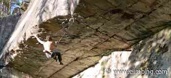 Weekend Whipper: Near Ground Fall on the Famous "Zombie Roof" 5.12d Trad - Climbing Magazine