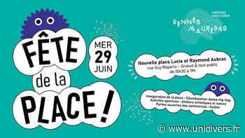 FÊTE DE LA PLACE ! Après-midi festif à Maurepas (Rennes) Place Lucie et Raymond Aubrac mercredi 29 juin 2022 - Unidivers