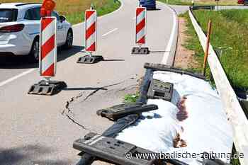 Bauarbeiten auf der Straße zwischen Steinen und Kleines Wiesental starten - Steinen - Badische Zeitung