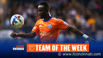Obinna Nwobodo earns MLS Team of the Week honors - FC Cincinnati