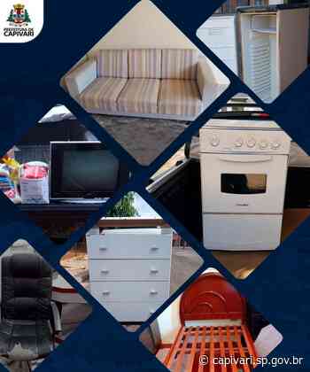 Fundo Social de Capivari recolhe doação de móveis e eletrodomésticos para famílias em situação de vulnerabilidade - capivari.sp.gov.br