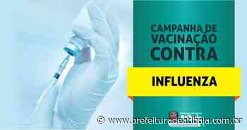 Atibaia amplia vacinação contra a gripe para toda a população nesta quarta (22) - Prefeitura de Atibaia
