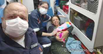 Equipe do Samu de Brusque auxilia gestante após bebê nascer em casa - O Município