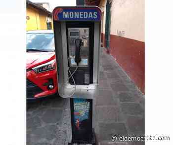 Retiran en Coatepec casetas telefónicas que no brindaban servicio - El Demócrata