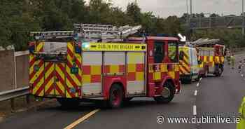 Collision on M50 blocking two lanes causing heavy delays for motorists - Dublin Live