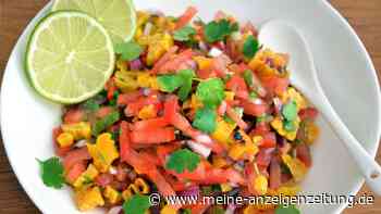 Grill-Aroma: Mexikanische Salsa mit gegrilltem Mais