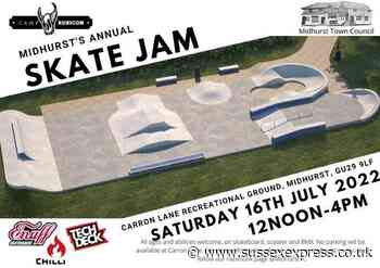 New date announced for Midhurst Skate Jam - SussexWorld