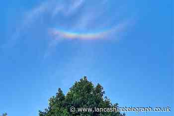 ‘Upside-down’ rainbow spotted in skies above Blackburn
