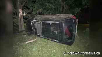 Driver ejected from vehicle in crash south of Ottawa - CTV News Ottawa