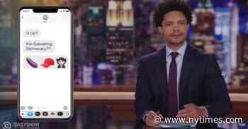 Trevor Noah Calls Out Rudy Giuliani for Being ‘Thirsty’