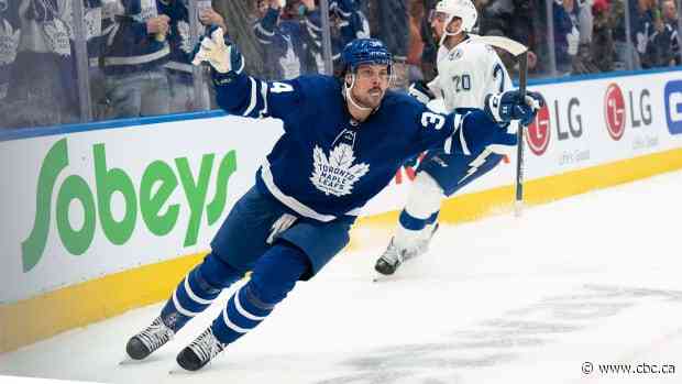 Maple Leafs' Matthews named winner of Hart Memorial Trophy after 60-goal season - CBC Sports