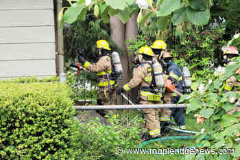 VIDEO: Fire at abandoned house in Maple Ridge - Maple Ridge News